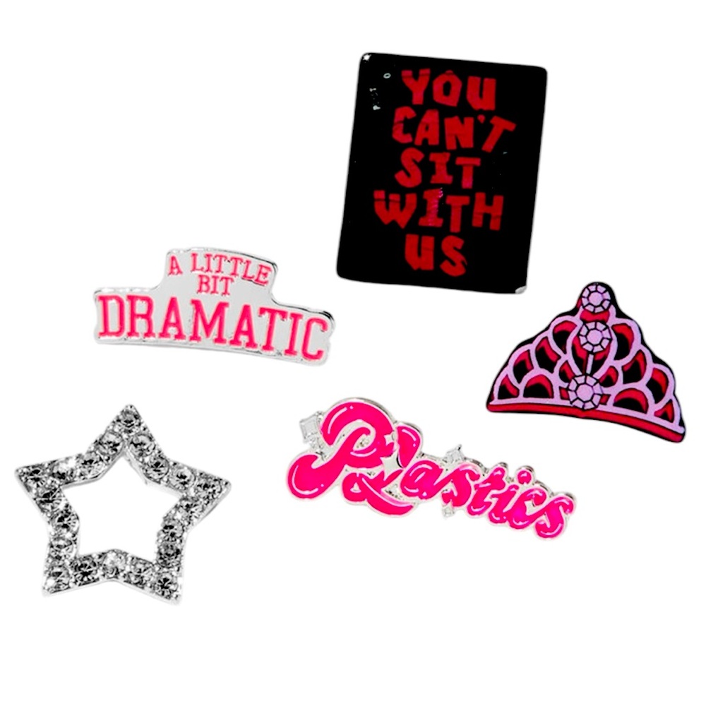 5-Pack Mean Girls So Dramatic Pin Set - NWT